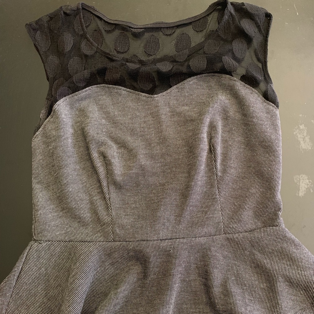 Sweet Storm Peplum Dress